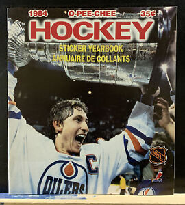 1984 O-Pee-Chee HOCKEY EMPTY UNUSED STICKER ALBUM BOOK NHL ￼ (TOPPS/panini Made)