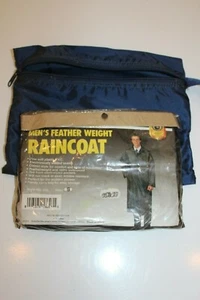 Nelson WEATHER-RITE Men's Feather Weight Raincoat New Sz Sm L#308 - Picture 1 of 6