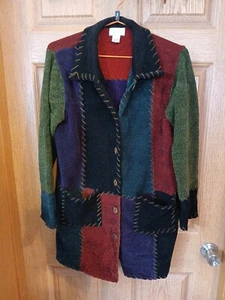 Studio Works Cardigan Sweater Women’s Size M Pockets Buttons Soft VTG 1980s - Picture 1 of 4