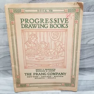 Progressive Drawing Books 1910 Prang Froehlich & Snow Children's art instruction - Picture 1 of 6