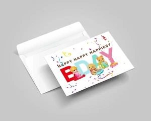 Tarjeta de felicitación Sylvanian Families Calico Critters para cualquier ocasión - Imagen 1 de 12