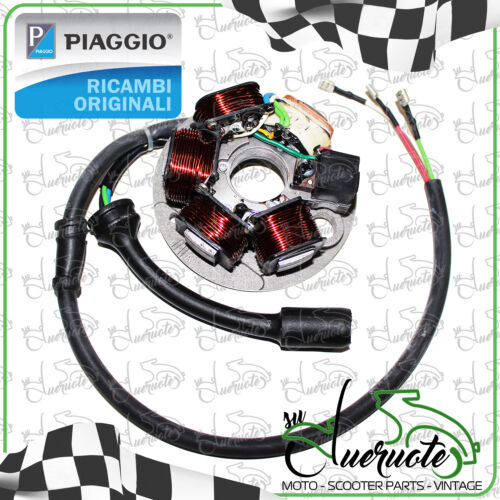 STATORE VOLANO PER VESPA PK 125 50 80 100 S N XL FL RUSH ETS ORIGINALE PIAGGIO