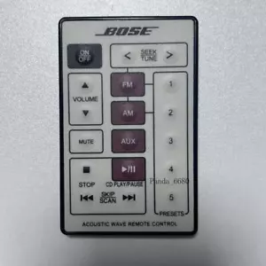 Bose Acoustic Wave Remote Control for CD-3000 Music System White - Picture 1 of 6