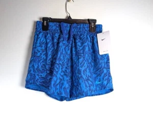 Nike One Shorts Girls Big Kids Size Medium Hi Rise Dri-FIT Running Athletic NEW - Picture 1 of 5