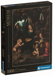 NEW Clementoni Jigsaw Puzzle 1000 Pieces 37088 The Virgin of the Rocks - Photo 1/2
