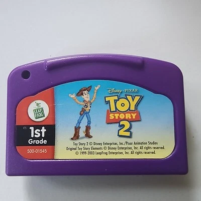 LeapFrog 1st Grade Disney Pixar Toy Story 2 Cartridge Only No Book - Image 1 of 4