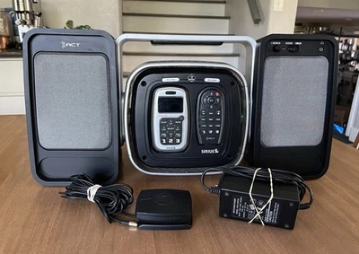 Sirius Xact XTR1 w Boombox Dock Cd Player Active Subscription Possible Lifetime - Image 1 of 4
