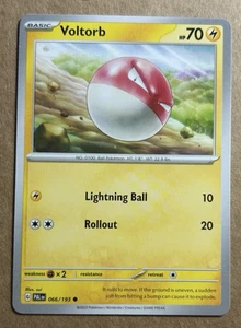 Pokemon Paldea Evolved Voltorb 066/193 - Picture 1 of 1