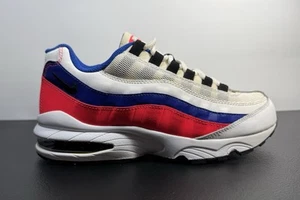 Nike Air Max '95 GS Solar 905348-103 Women Shoes Size 6Y Red White Blue - Picture 1 of 9