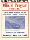 19 août 1956 150 milles championnat national stock voiture course automobile programme officiel
