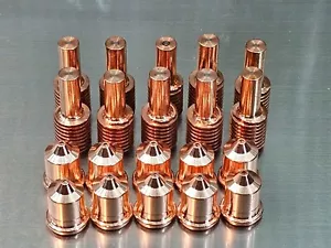 20pc x Plasma Cutter 51206 Tips + 52574 Electrodes Razorweld X45 - Picture 1 of 6