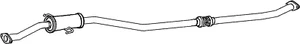 EXHAUST CENTRE MIDDLE SILENCER FOR TOYOTA GTY613 OEM QUALITY - Bild 1 von 1