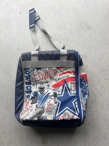 Rare Vintage Dallas Cowboys Shoe Locker Bag Cover