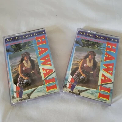 All The Best From Hawaii 20 Great Favorites Cassette Tape Set of 2 Wini Wini - Image 1 of 4