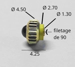 Crown Orologio Argento Pietra Blu - Foto 1 di 3