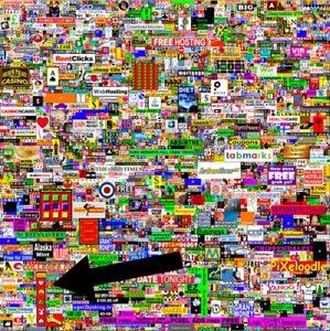 400 Pixels on MillionDollarHomepage.com linked to Sofastserve.com - Picture 1 of 4