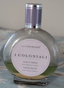J & E ATKINSONS - I COLONIALI - Tender Water with Peony - 1.7 oz - 30% full - Picture 1 of 16