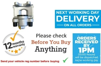 Rear Right Brake Caliper for BMW 316I 316TI 318CI 318D 318I 318TI 1999-2007 - Image 1 of 4