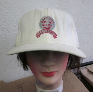 BEDFORD KICKING MULES baseball cap High School hat Great Lakes League Champs 05 - Picture 1 of 2