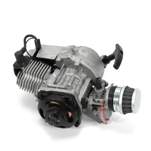 Mini Moto Engine Motor Complete Unit Pull Start for 49CC 2 Stroke Pocket Bike - Bild 1 von 11