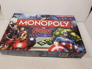 Monopoly Marvel Avengers Board game - Complete Hasbro 2014 - Picture 1 of 6