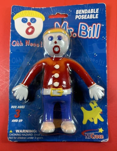 Mr. Bill Saturday 5.5" Bendable Poseable Action Figure, as seen on SNL Cover