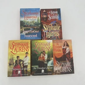 Stephanie Laurens 5 Historical Romance PB Sexy Adventurer’s Series & Stand Alone - Picture 1 of 24