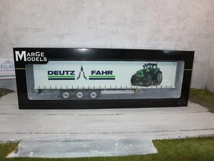 MarGe Models 1902-01-09 in 1:32 Pacton Trailer DEUTZ-FAHR in OVP (201272) - Picture 1 of 3