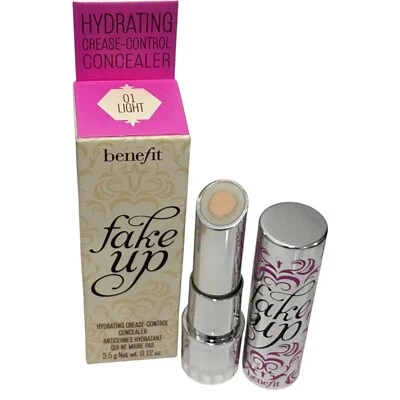 Corrector hidratante para control de pliegues Benefit Fake Up - 01 luz - 0,12 oz difícil de encontrar Foto 1 de 4