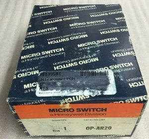 Micro Switch 1139501, 0PAR20, OP-AR20, 0P-AR20, Splash Proof, Shipsameday #1174E - Picture 1 of 7