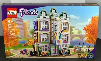 LEGO Friends EMMA'S ART SCHOOL 41711 Felix Professor Beatrice Bicicleta SELLADA Nueva Foto 1 de 4