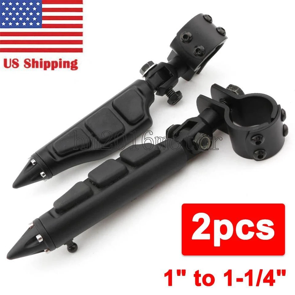 Clavijas de pie de carretera para motocicleta Honda Shadow Aero ACE 750 1100 VTX 1300 1800 EE. UU. Foto 1 de 4