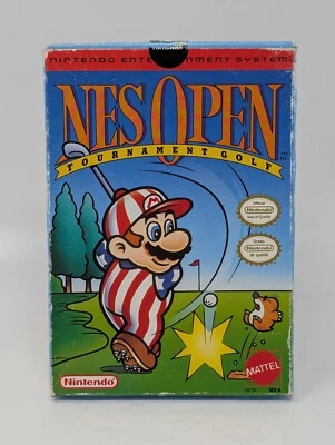NES Open Tournament Golf (Nintendo NES, 1991) - CIB Complete - Image 1 of 4