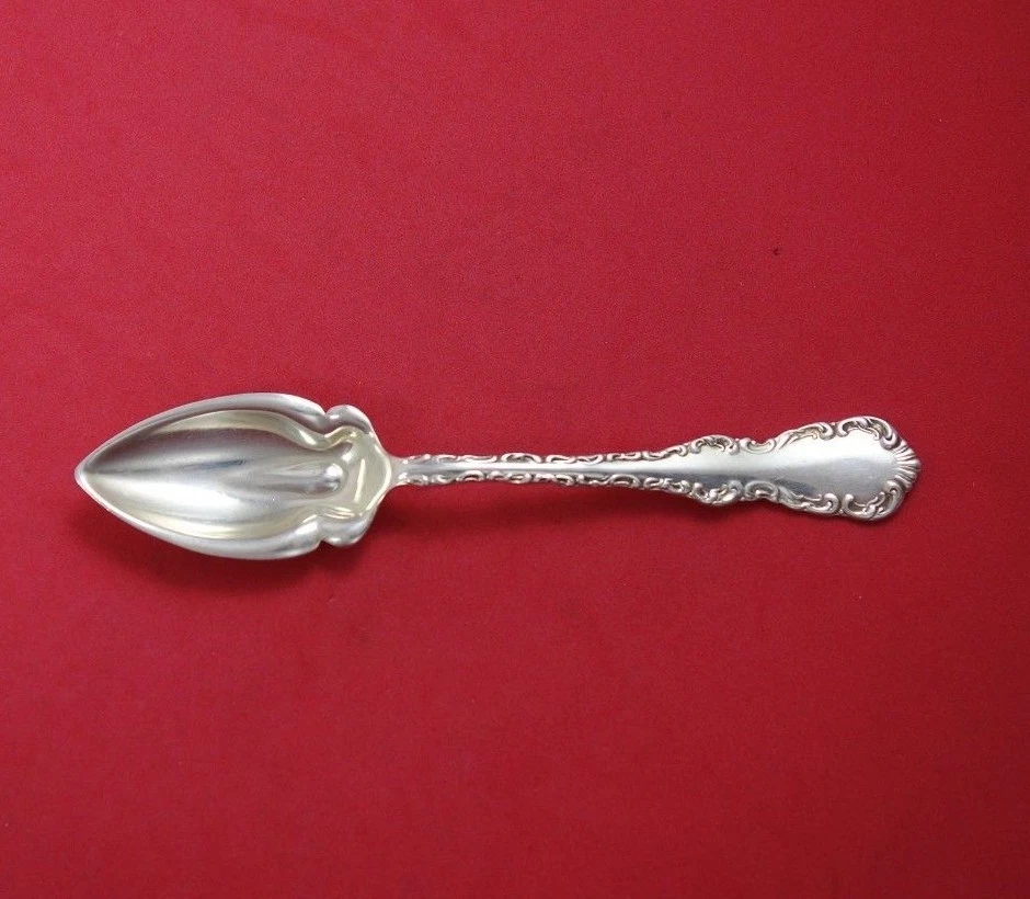 Cuchara de pomelo de plata esterlina canadiense Louis XV por Roden original 5 1/2" Foto 1 de 1
