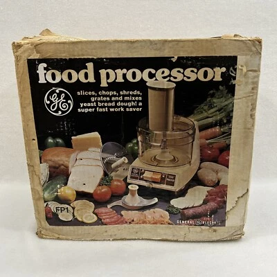 Vintage New Original General Electric GE Food Processor Model FP-1/4200 - Image 1 of 4
