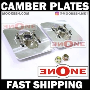 Placas cámber cuadradas de ajuste universal MK1 soportes de puntales superiores 79 80 81 82 83 85 RX7 - Imagen 1 de 8