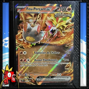 Carte Pokémon : Feu-Perçant EX 144 - SVP Écarlate & Violet Promo - NEUF - FR - Picture 1 of 3