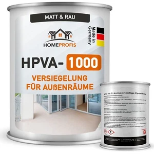 ✳️ HPVA-1000 Epoxidharz Außen Versiegelung matt Kopfversiegelung Topcoat Balkon - Bild 1 von 1