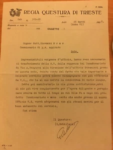 Decree signed by Sebastiano Schillaci - Picture 1 of 1