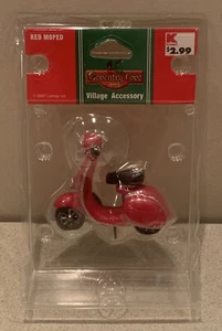 Lemax Coventry Cove Village Accessory Red Moped (2007). NEW in Package - Picture 1 of 5