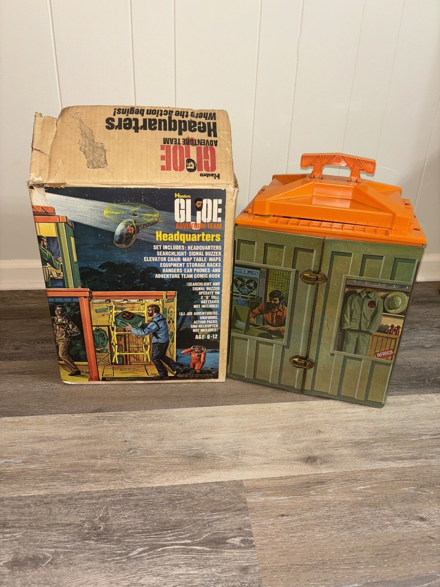GI.joe 司令部基地　アドベンチャーチーム　1973年　ハズブロ社製 GI.joe 司令部基地 アドベンチャーチーム 1973年 ハズブロ社製