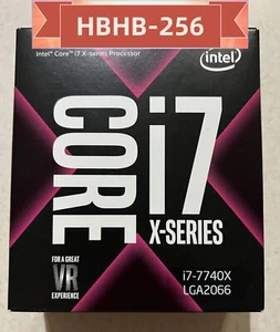 Intel Core i7 Gen 7 I7-7740X 4.30 GHz Kaby Lake SR3FP FCLGA2066 CPU Processor - Picture 1 of 1
