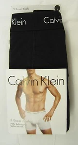 3 CALVIN KLEIN PARA HOMBRE TALLAS ELÁSTICAS ALGODÓN: S M L XL NEGRO BLANCO AZUL CALZONCILLOS - Imagen 1 de 45