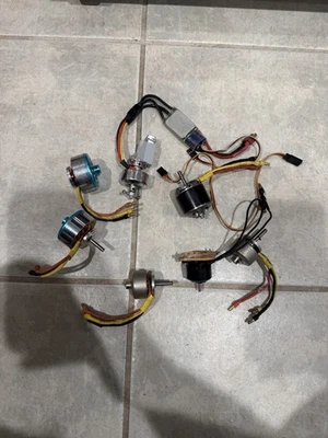RC Brushless Motors Lot of7 Unbranded, All In GREAT CONDITION AND ALL WORK GREAT - Image 1 of 4