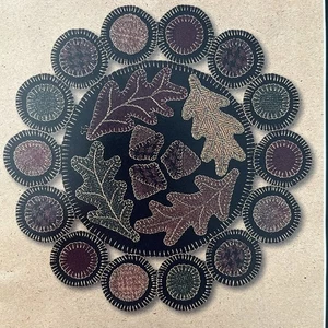 Patrón de centavos "Bellotas y hojas de roble" - Indygo Junction #IJ103 2000 - SIN CORTAR - Imagen 1 de 5