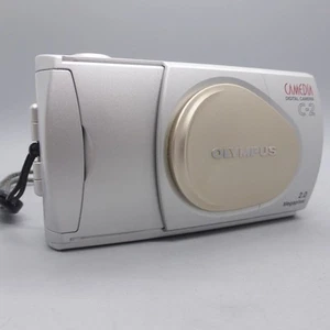 Olympus Digital Camera Camedia C-2 2.0MP Silver Tested - Picture 1 of 9