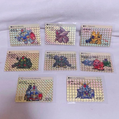 Gundam Carddass Kira Lot Karten Set 1991 Rare Collectible Trading Cards Konvolut - Bild 1 von 3