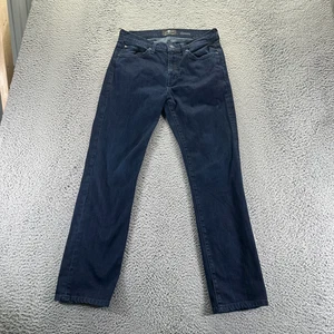 7 For All Mankind Luxe Performance Jeans Herren 31x30 Blau Denim Baumwolle Straight - Bild 1 von 11