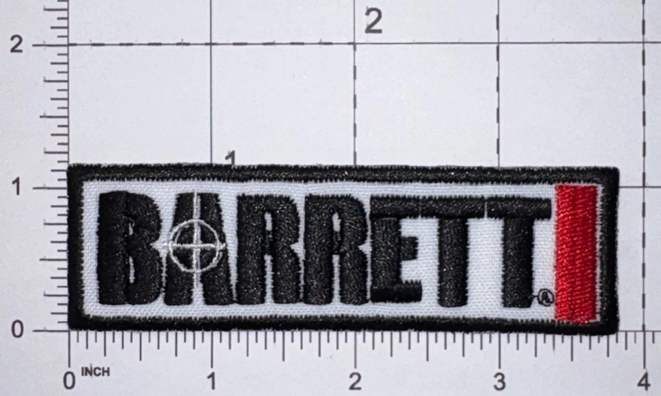 Second Amendment Barrett Tactical Patch Iron-On Used YZ41 - Image 1 of 1
