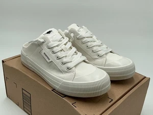 Zapatilla deportiva Rocket Dog Cheery C317/1124 Mule para mujer EE. UU. 10 blanca sin cordones zapatos ebay89 - Imagen 1 de 5